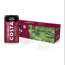 需首购: COSTA 咖世家 焙享黑咖浓咖啡 180ml*12罐