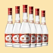 再降价、预售：汾酒 红盖玻汾 清香型白酒 42度 475ml*6瓶