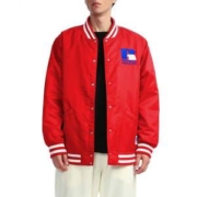 i.t集团旗下，Russell Athletic 男士夹棉棒球服夹克