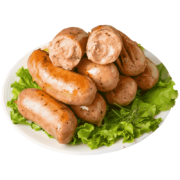 龙大美食 四季猪肉肠黑胡椒味800g/10根*6件
