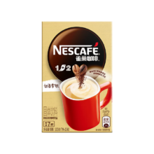 PLUS会员、概率劵、需首单Nestlé 雀巢 1+2 速溶咖啡 奶香 105h
