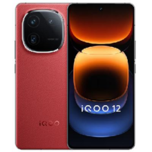 PLUS会员：iQOO 12 5G手机 16GB+512GB