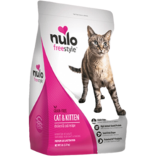 NULO诺乐猫粮成猫幼猫自由天性无谷进口猫粮鸡肉全阶段美国进口 鸡肉&鳕鱼12磅(约5.4KG)