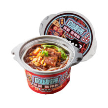 需福袋，88VIP:自嗨锅自热火锅嗦哈酸辣粉106g方便速食户外野餐郊游自热锅小锅*10件