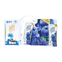 再降价、88VIP：蒙牛 真果粒 蓝莓果粒牛奶饮品 250g*12盒