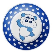 SANQ 三浅 蜡笔小新联名青花餐具盘子碗套装家用陶瓷碗碟乔迁大盘子