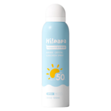 海龟爸爸（Hi!papa）儿童防晒喷雾男女学生军训必备SPF50青少年防晒防水 防晒喷雾120ml*2