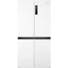 海尔（Haier）520零嵌入超薄冰箱55-60cm深【旗舰上新】十字四门底部散热全空间保鲜净味除菌BCD-520WGHTD14GZU1 【超薄深594mm】520升|霜月白