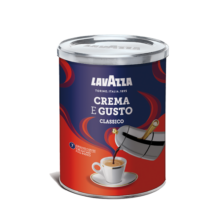 拉瓦萨（LAVAZZA）意大利进口咖啡粉黑咖啡低脂lavazza拉瓦萨经典浓醇咖啡粉250g