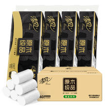 Breeze 清风 黑金无芯卷纸4层100克40卷