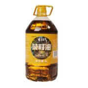 踏水坊有锅气 食用油 菜籽油5L大容量非转基因 物理压榨