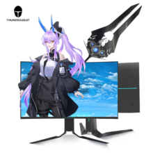 雷神 银翼·影 27英寸2K 240Hz 0.5ms HDR 1500R 快速液晶 曲面电竞游戏显示器升降旋转/DQ27C240L