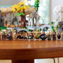 LEGO 乐高 10316指环王霍比特人魔戒幽谷瑞文戴尔城堡积木玩具