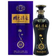 宝丰酒 清香型白酒 2020版国色清香陈坛25 50度高度白酒 500ml礼盒装 单瓶