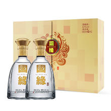 今世缘 国缘对开 42%vol 柔雅型白酒 500ml*2瓶 礼盒装
