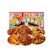 谭八爷 全肉冷吃礼盒820g四川特产冷吃兔牛肉干麻辣零食大礼包