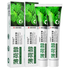 牙珍佰 薄荷醇小苏打牙膏120g*4支