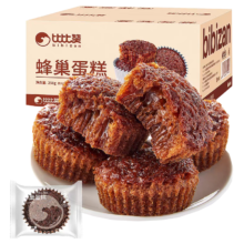 plus会员、需首购、掉落券:比比赞（BIBIZAN）蜂巢蛋糕500g整箱