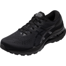 亚瑟士ASICS跑鞋男鞋运动鞋稳定支撑宽楦 GEL-KAYANO 28 (4E) 黑色 40.5