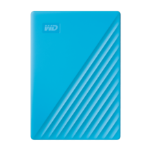西部数据(WD) 1TB 移动硬盘 USB3.0 My Passport随行版2.5英寸 蓝 机械硬盘 手机笔记本外置外接 兼容Mac