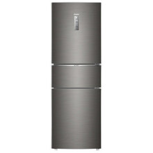 海尔(Haier)253升三门冰箱 双变频一级 干湿分储 宽幅变温 租房家用小冰箱 BCD-253WDPDU1