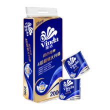 聚划算百亿补贴:维达 蓝色经典有芯卷纸4层200克10卷