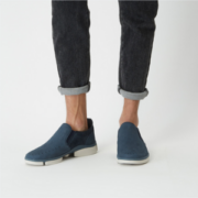 Clarks 其乐 Tri Verve Step 男士三瓣底一脚蹬休闲鞋 261480787