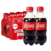 Fanta 芬达 可口可乐（Coca-Cola）300ml 小瓶装 迷你汽水气足劲爽碳酸饮料汽水 夏日饮品 规格可选 可口可乐6瓶