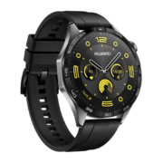 HUAWEI 华为 WATCH GT4 智能手表 46mm 曜石黑 氟橡胶表带