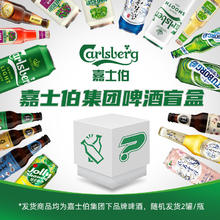 Carlsberg 嘉士伯 集团品牌啤酒盲盒2罐/瓶随机发货 临期