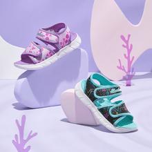 SKECHERS 斯凯奇 女婴童小童|春季魔术贴搭带女童凉鞋柔软小童学步鞋