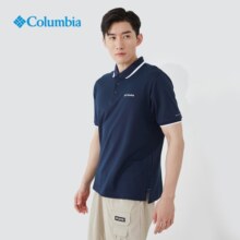 哥伦比亚（Columbia）户外男子夏吸湿UPF50防晒防紫外线短袖POLO衫 AE0412 464 M(175/96A)