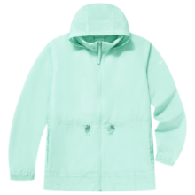哥伦比亚（Columbia）女子UPF50风衣防紫外线皮肤衣露营开衫外套WR0369 329（薄荷绿） S(155/80A)