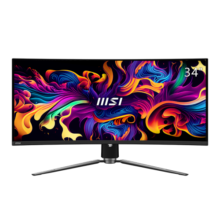 微星（MSI）34英寸 准4K 量子点QD-OLED 面板  175Hz 0.03ms(GTG) 10Bit 游戏电竞曲面显示器 MAG 341CQP QD-OLED