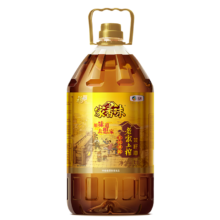 plus会员、百亿补贴：家香味 老家土榨菜籽油（非转基因）3L *2件
