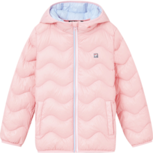 TOREAD kids探路者儿童羽绒服新品男女秋冬学生超轻抗撕裂保暖鸭绒休闲外套 糖果粉 120/60
