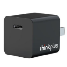 PLUS会员：thinkplus 口红电源Gan 充电器 20W