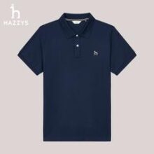HAZZYS 哈吉斯 3A抗菌男士短袖polo衫 ASTZE0BBX26