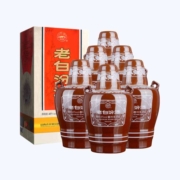 预售：汾酒 老白汾10 45度清香型白酒 475ml*6瓶