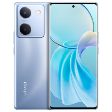 vivo Y100 8GB+128GB 璃光蓝 超薄5000mAh电池 6400万OIS光学防抖 44W超快闪充 5G 快充 拍照 手机