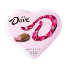 德芙（Dove）心语夹心巧克力礼盒98g节日礼物生日送女友零食