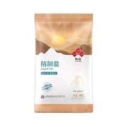 PLUS会员：LUJING 鲁晶 未加碘 精制盐 400g