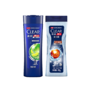 清扬 CLEAR 洗发水沐浴露组合装  控油洗发100g+活力沐浴100g
