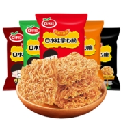 口水娃 掌心脆干脆面 混合口味5包*4件