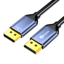 plus会员、概率券：毕亚兹 DP线1.4版 8K高清DisplayPort公对公连接线 1米 HX34