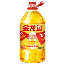 春焕新：金龙鱼 黄金比例 非转基因 食用植物调和油 6.18L