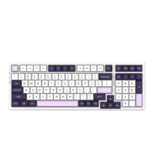 plus会员：VGN V98PRO V2 三模 客制化键盘 蒸汽波轴Pro 黑加仑