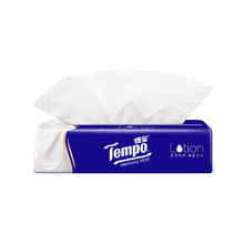 Tempo 得宝 乳霜抽纸 Lotion70抽*16包4层 柔软亲肤 保湿纸巾 婴儿纸巾
