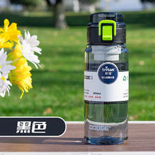 DODGE 道奇 tritan塑料水杯 墨黑550ml