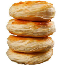 PLUS会员：潼十三 潼关肉夹馍生饼胚 南瓜潼关千层饼110g*20个